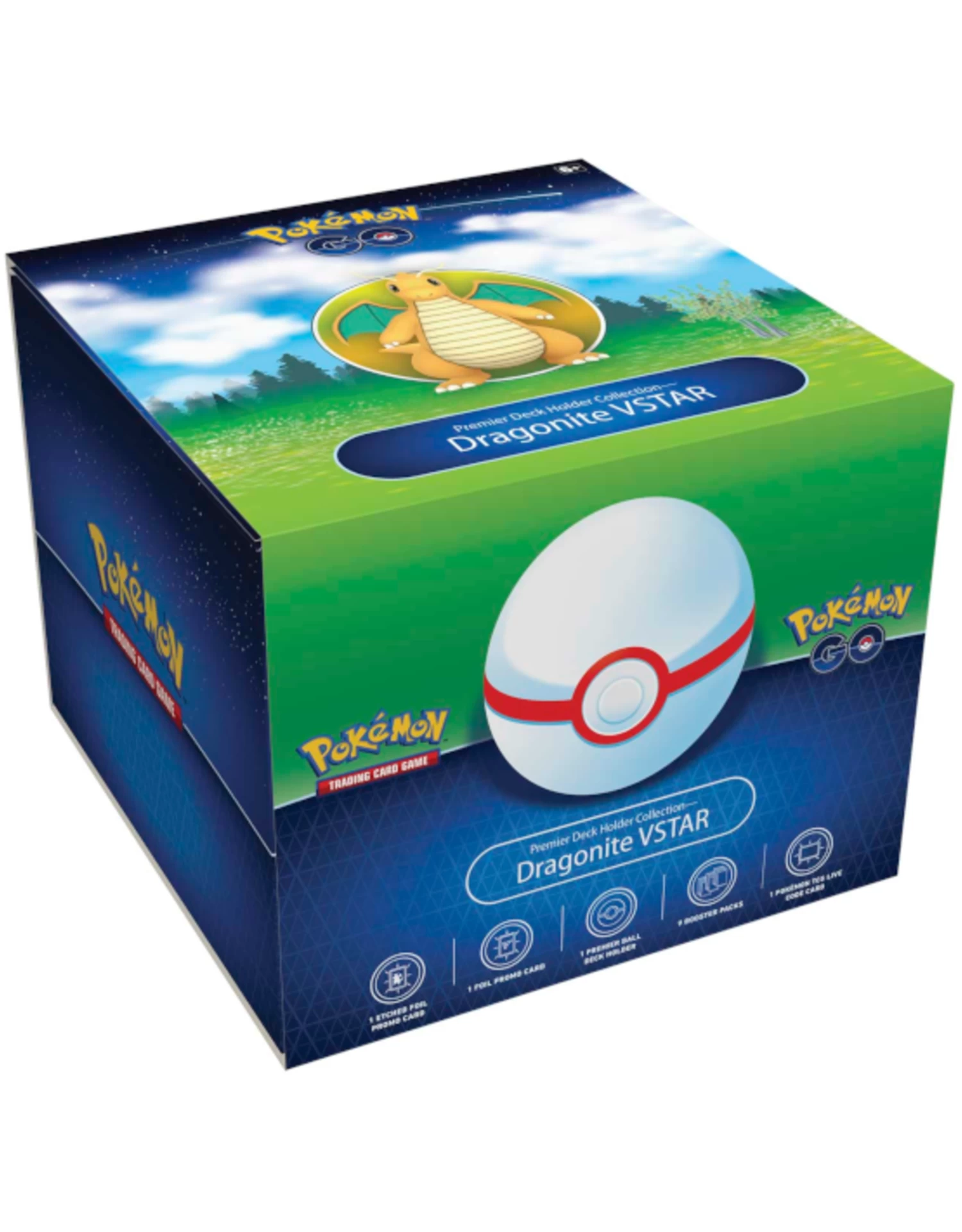 Pokemon TCG - Pokemon GO Premier Deck Holder Dragonite VStar