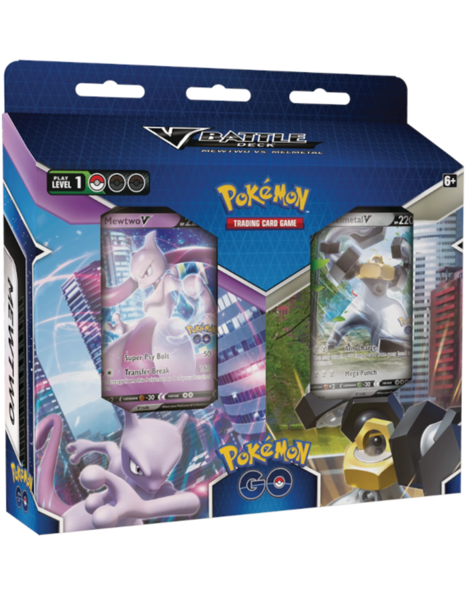 Pokemon TCG - Pokemon GO - V Battle Decks - MewTwo Melmetal - Image 2