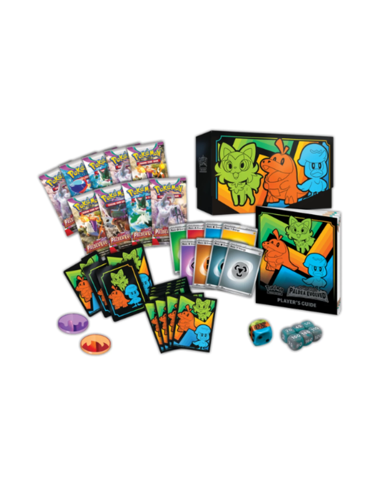 Pokemon TCG - SV2 Paldea Evolved Elite Trainer Box - Image 2