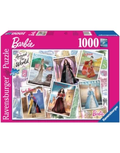 Ravensburger - 1000 Pcs - Barbie Around The World