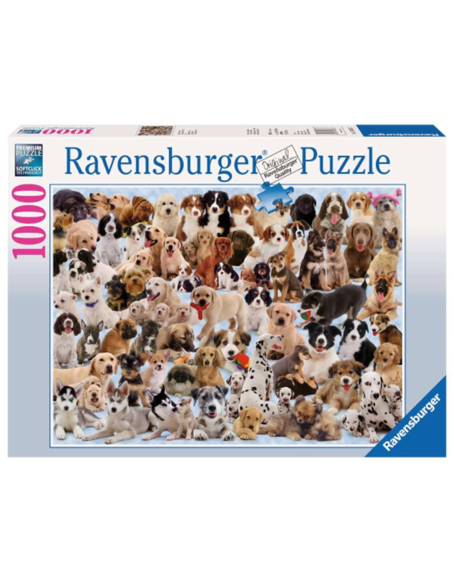 Ravensburger - 1000 Pcs - Dogs Galore!