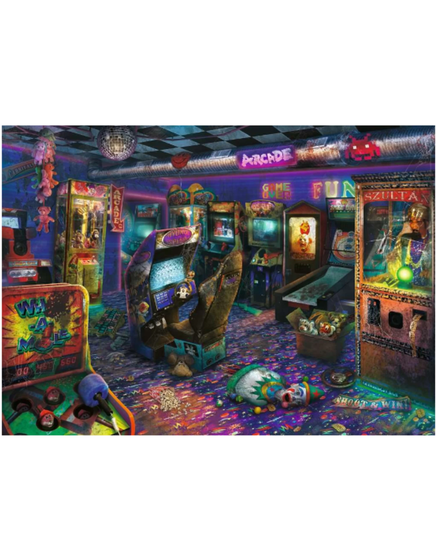 Ravensburger - 1000pcs - Abandoned: Forgotten Arcade - Image 2