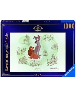 Ravensburger - 1000pcs - Disney Vault: Lady And The Tramp