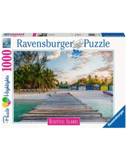 Ravensburger - 1000pcs - Puzzle Highlights Beautiful Islands: Maldives Paradise