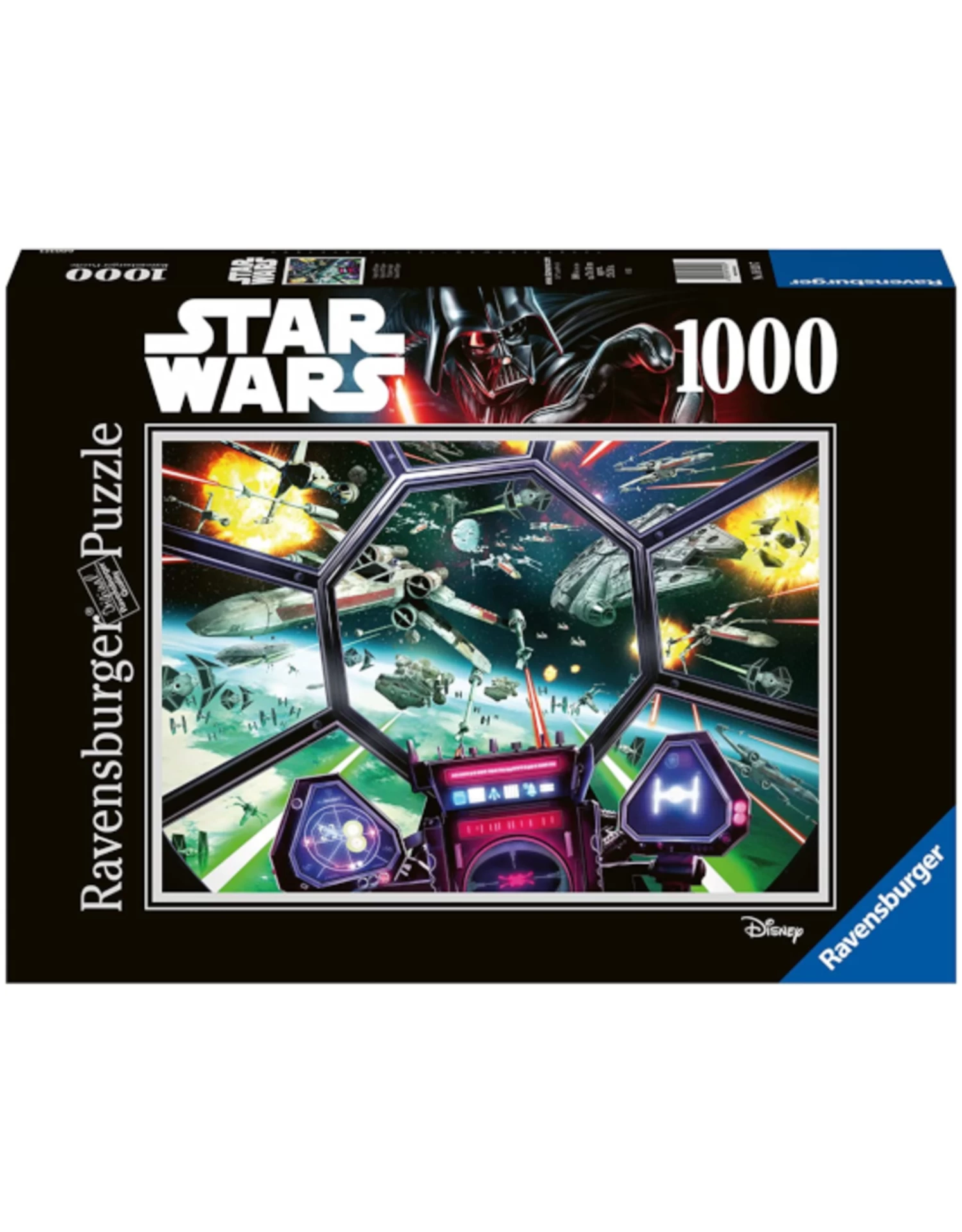 Ravensburger - 1000pcs - Star Wars: TIE Fighter Cockpit