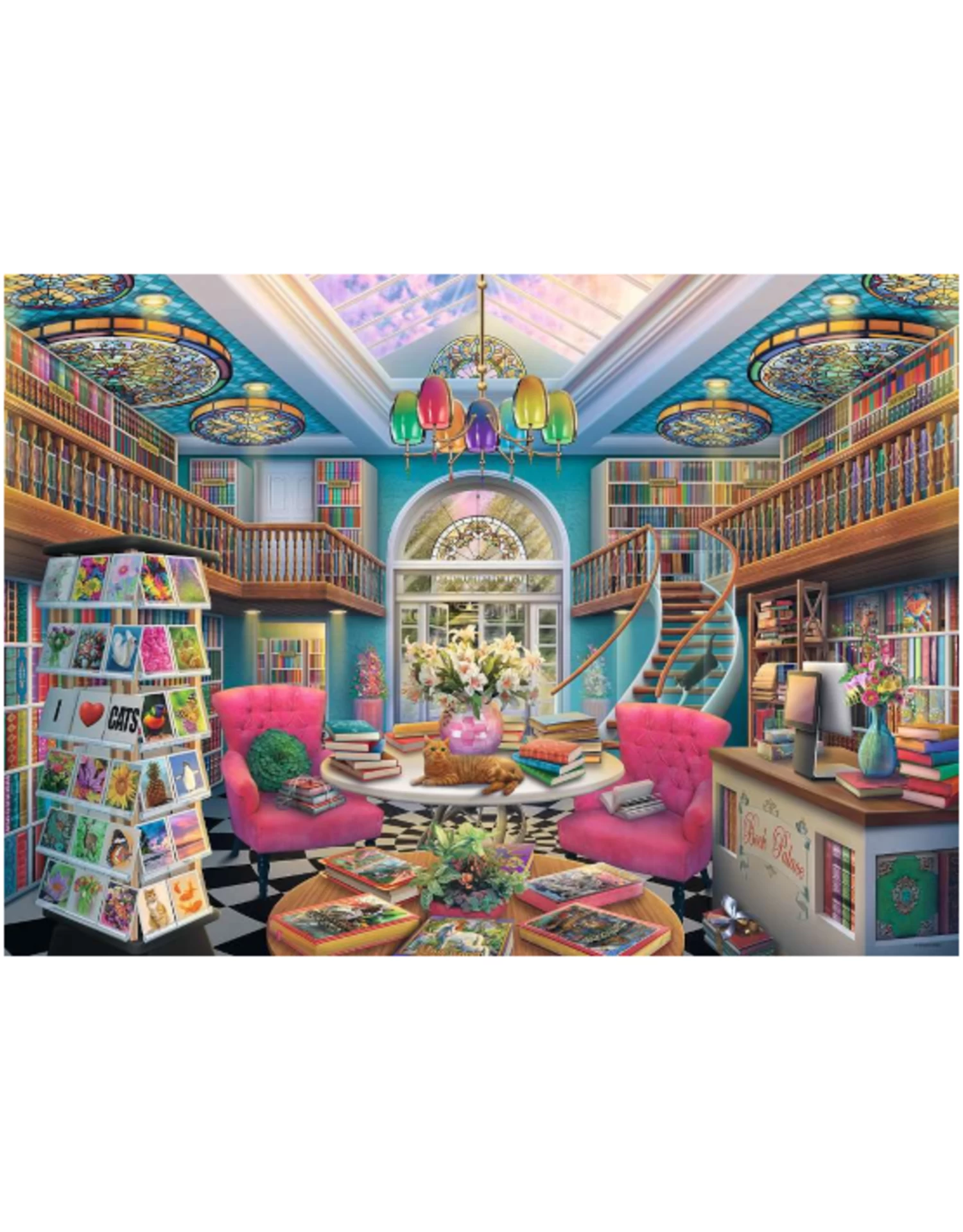 Ravensburger - 1000pcs - The Book Palace - Image 2