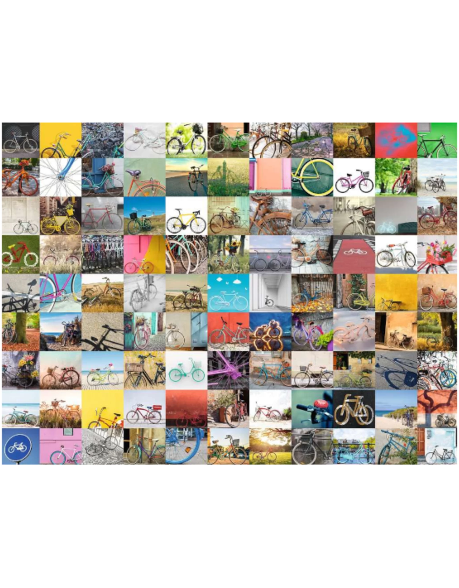 Ravensburger - 1500 Pcs - 99 Bicycles - Image 2