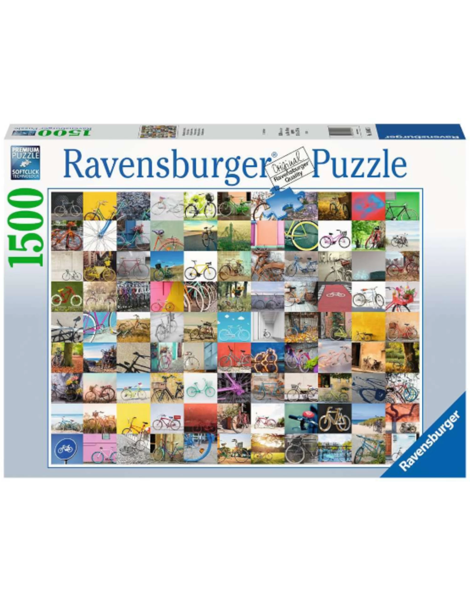 Ravensburger - 1500 Pcs - 99 Bicycles