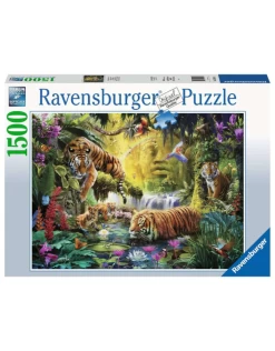 Ravensburger - 1500 Pcs - Tranquil Tigers