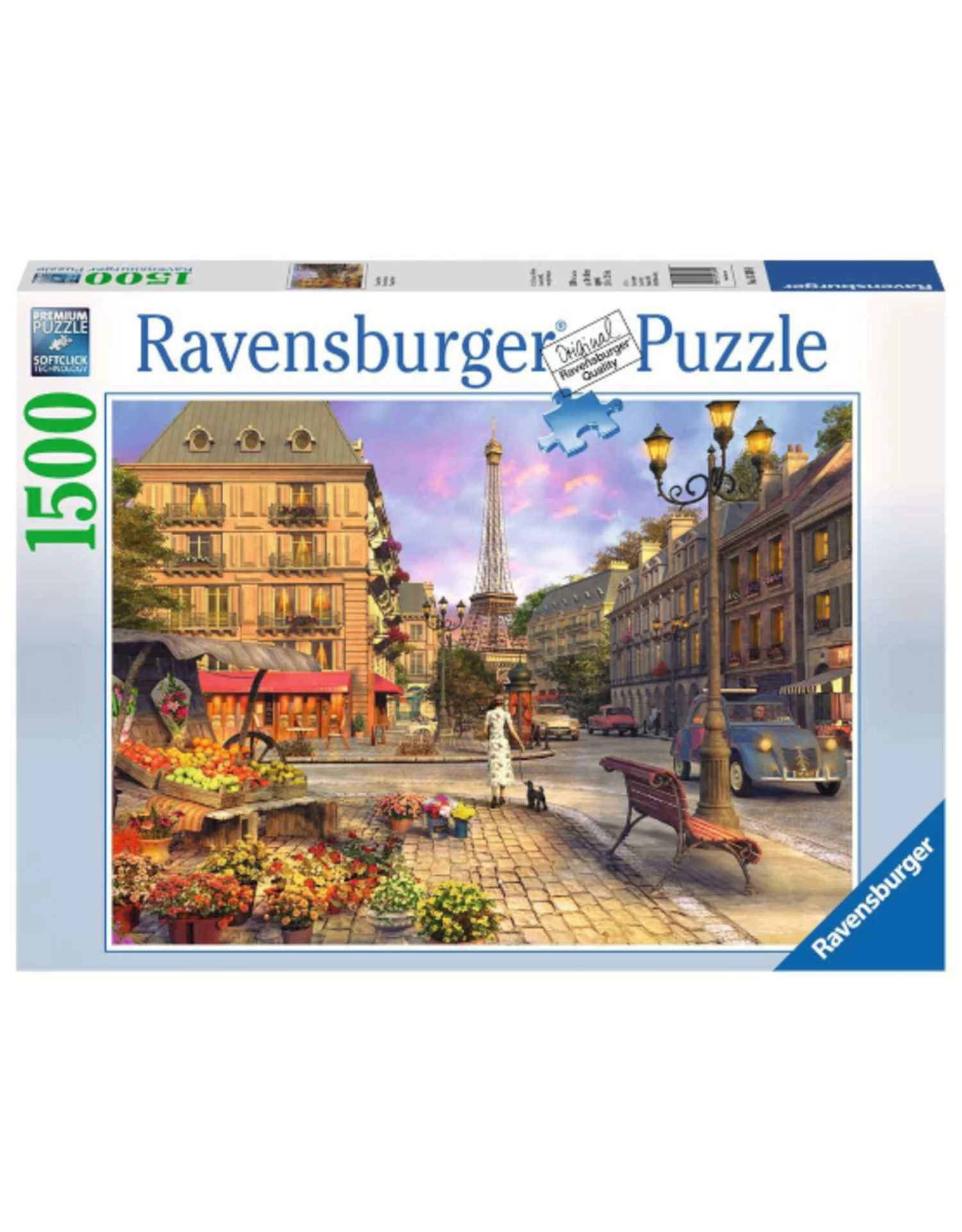 Ravensburger - 1500 Pcs - Vintage Paris