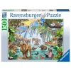 Ravensburger - 1500 Pcs - Waterfall Safari