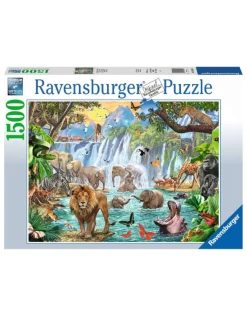 Ravensburger - 1500 Pcs - Waterfall Safari