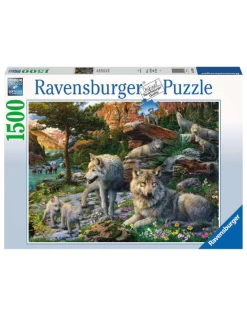 Ravensburger - 1500pcs - Wolves In Spring