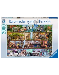 Ravensburger - 2000pc - Aimee Stewart: Wild Kingdom Shelves