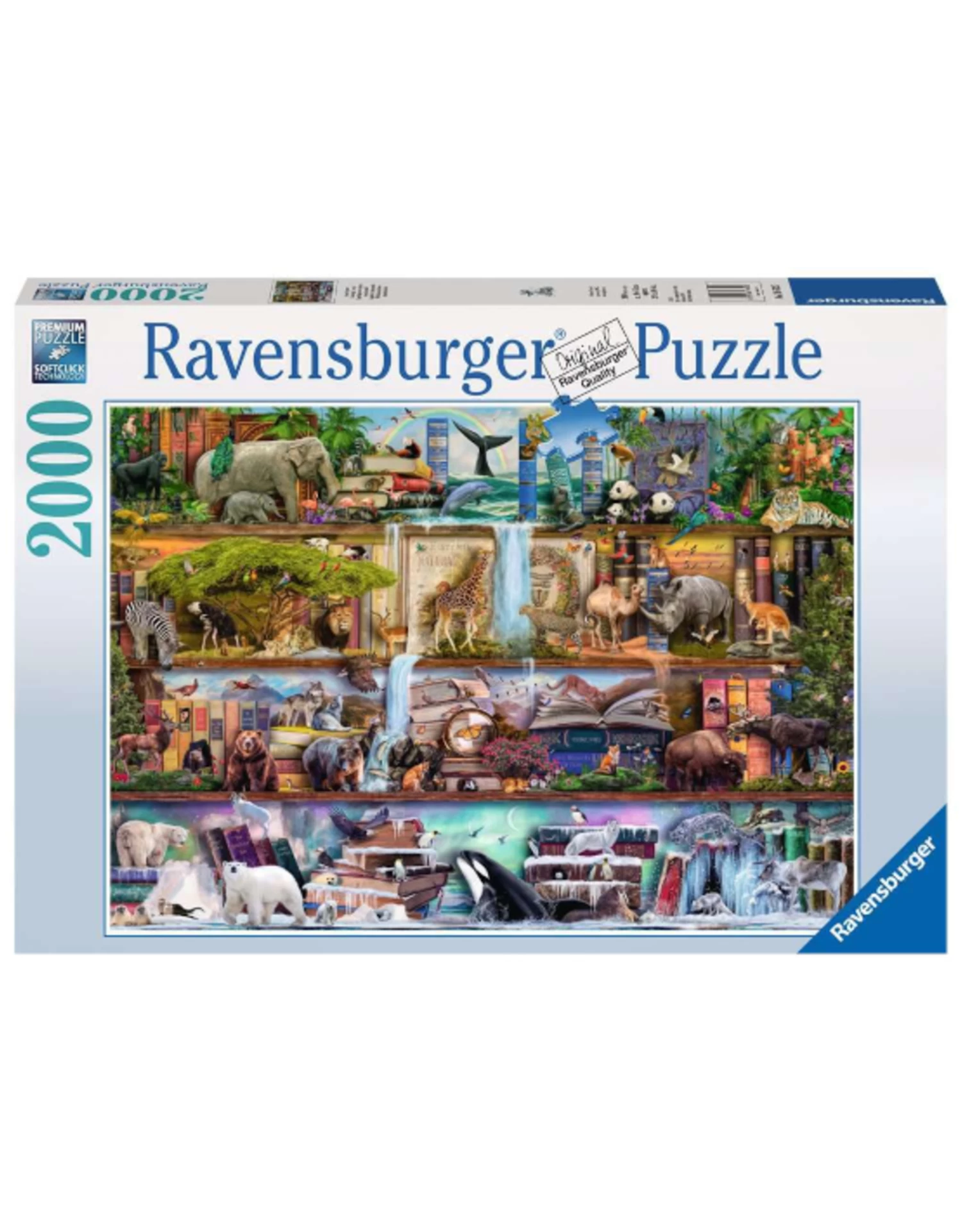Ravensburger - 2000pc - Aimee Stewart: Wild Kingdom Shelves