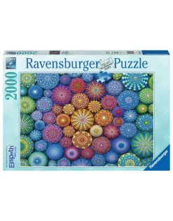 Ravensburger - 2000pcs - Elspeth McLean: Radiating Rainbow Mandalas