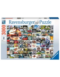 Ravensburger - 3000 Pcs - 99 VW Camper Van Moments