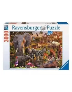 Ravensburger - 3000 Pcs - African Animal World
