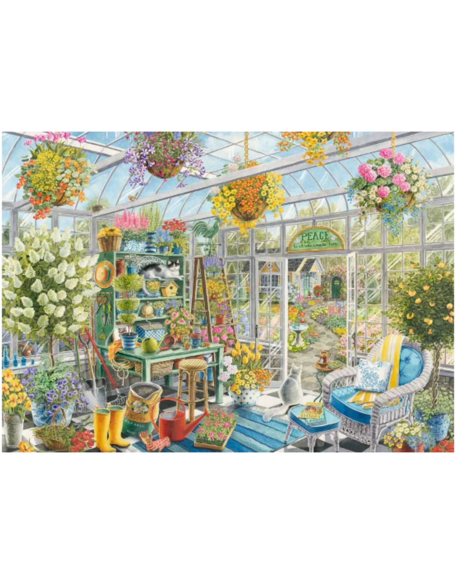 Ravensburger - 300pcs - Large Format - Greenhouse Heaven - Image 2