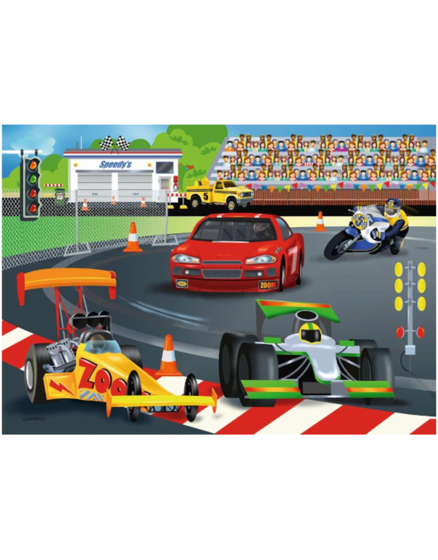 Ravensburger - 4+ - 60pcs - Day At The Races - Image 2