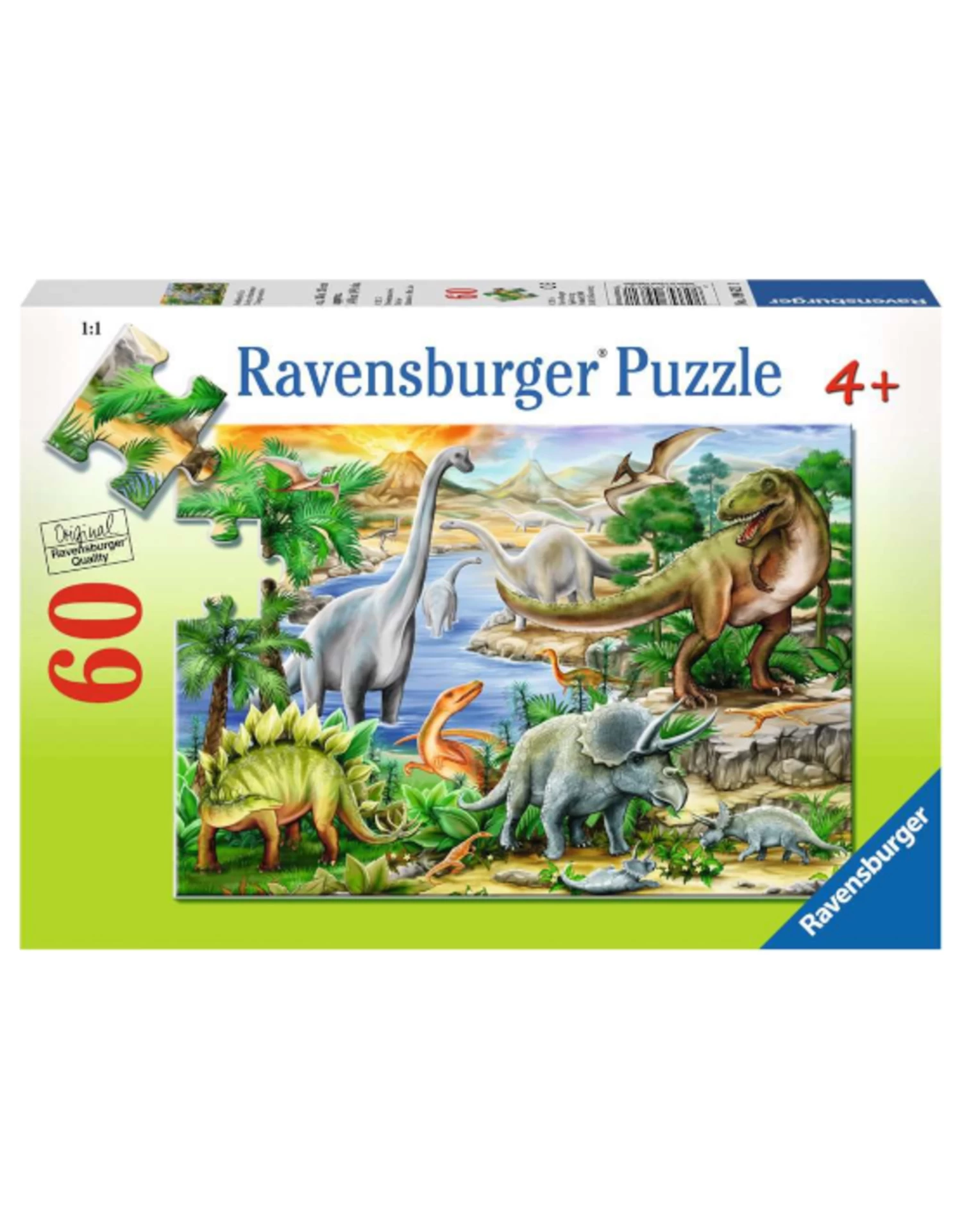 Ravensburger - 4+ - 60pcs - Prehistoric Life
