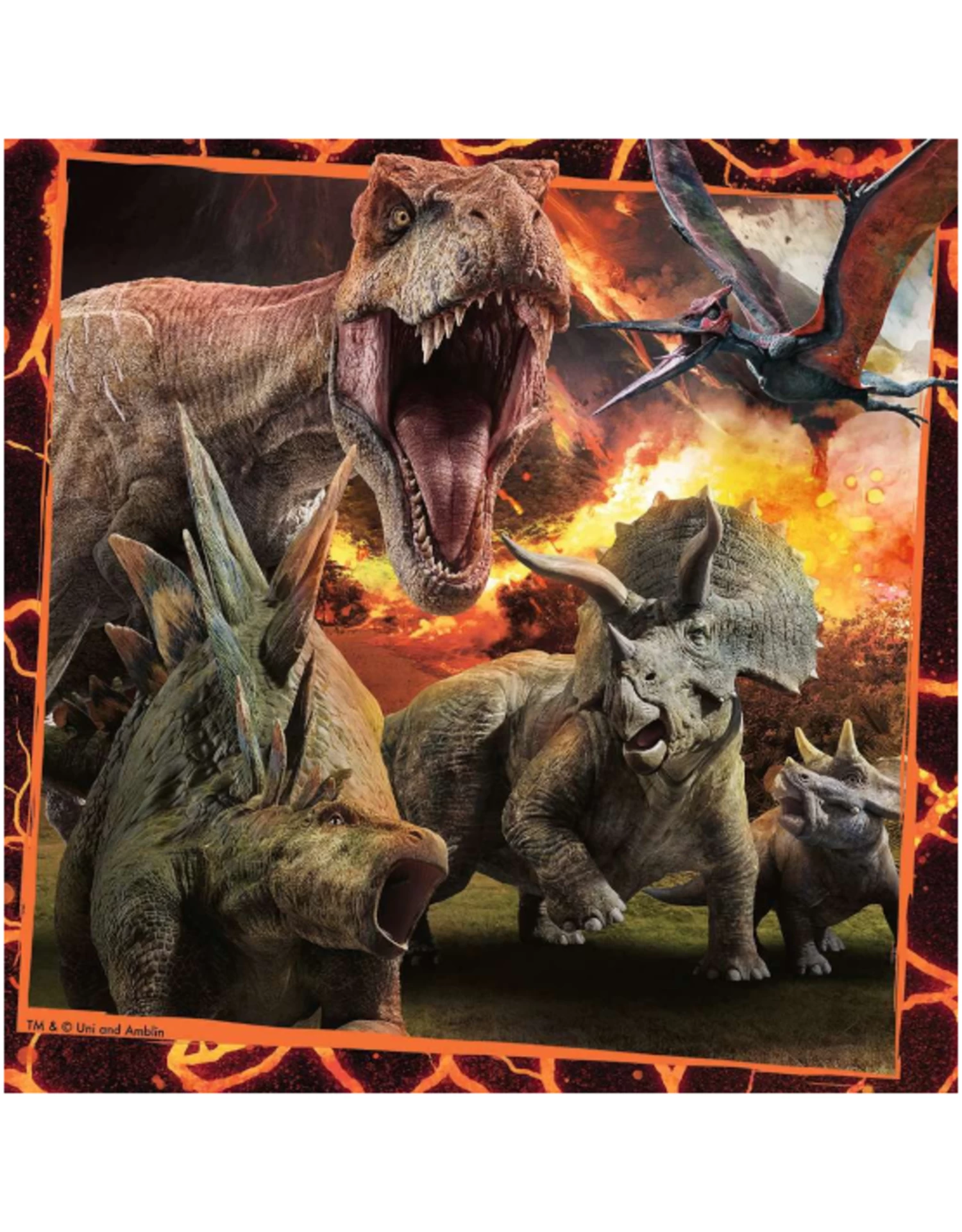 Ravensburger - 5+ - 3 X 49 Pcs - Jurassic World Instinct To Hunt - Image 3