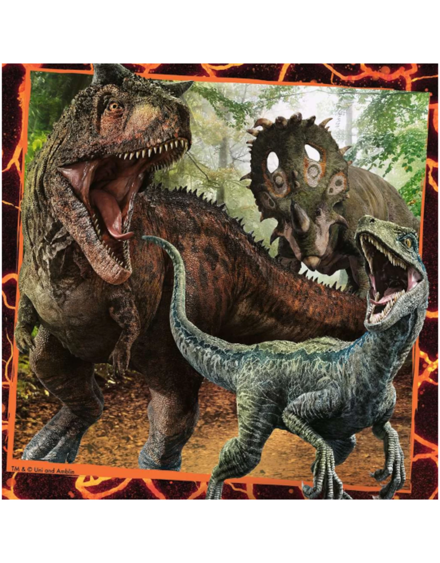 Ravensburger - 5+ - 3 X 49 Pcs - Jurassic World Instinct To Hunt - Image 5