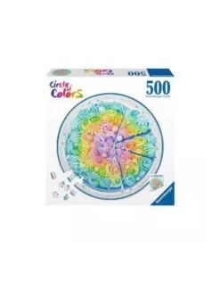 Ravensburger - 500 Pcs - Circle Of Colors: Rainbow Cake