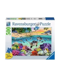 Ravensburger - 500 Pcs - Race Of The Baby Sea Turtles