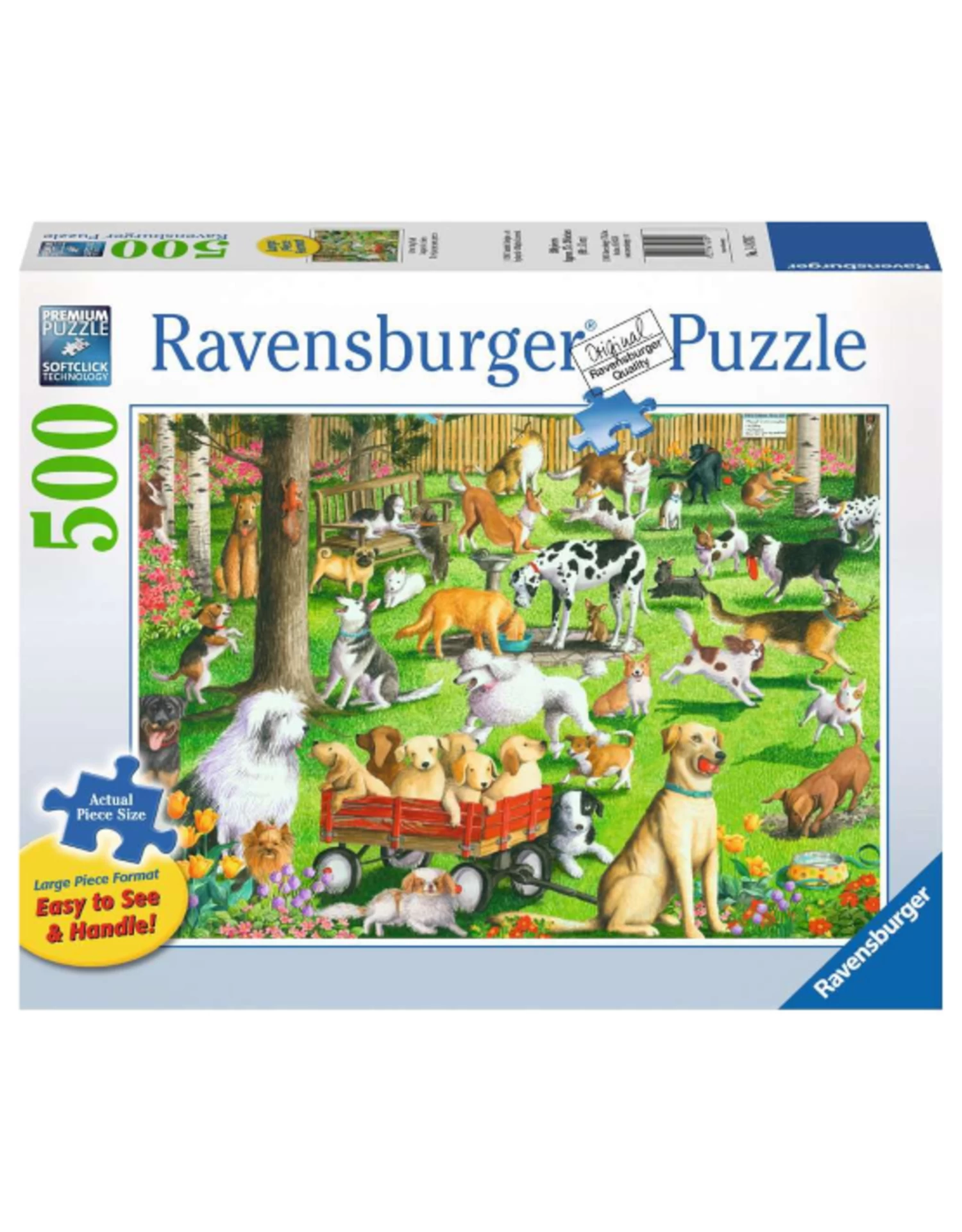 Ravensburger - 500pc - Large Format - At The Dog Park