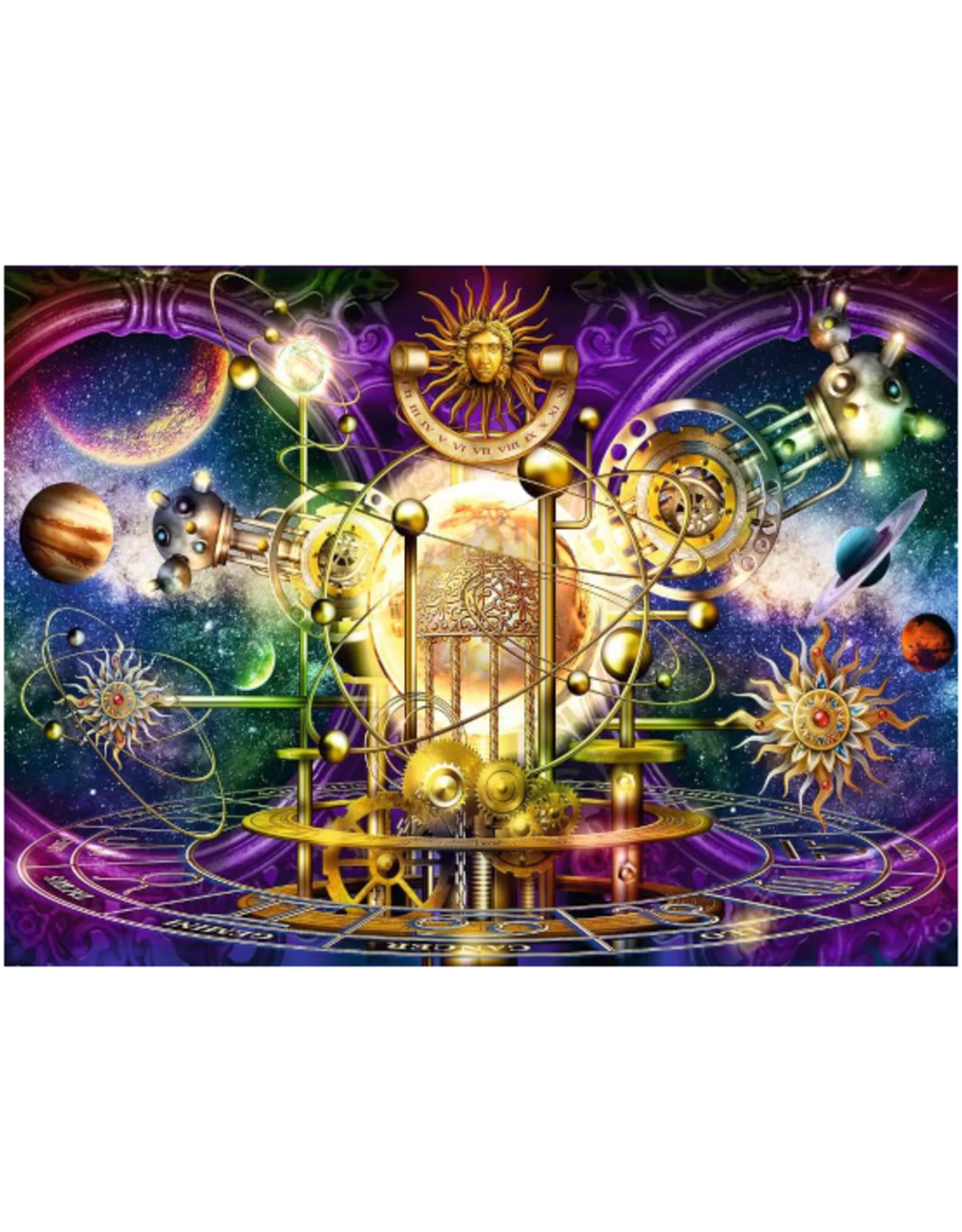 Ravensburger - 500pcs - Golden Solar System - Image 2