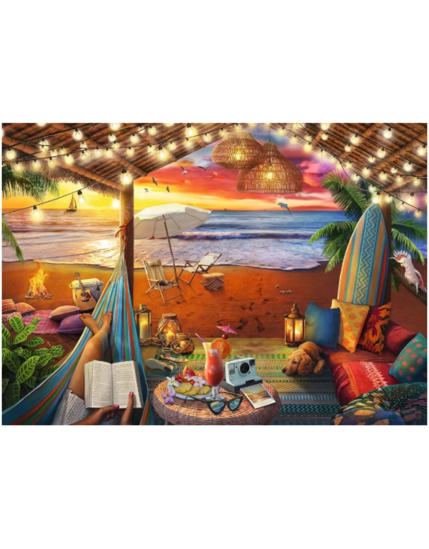 Ravensburger - 500pcs - Large Format - Cozy Cabana - Image 2