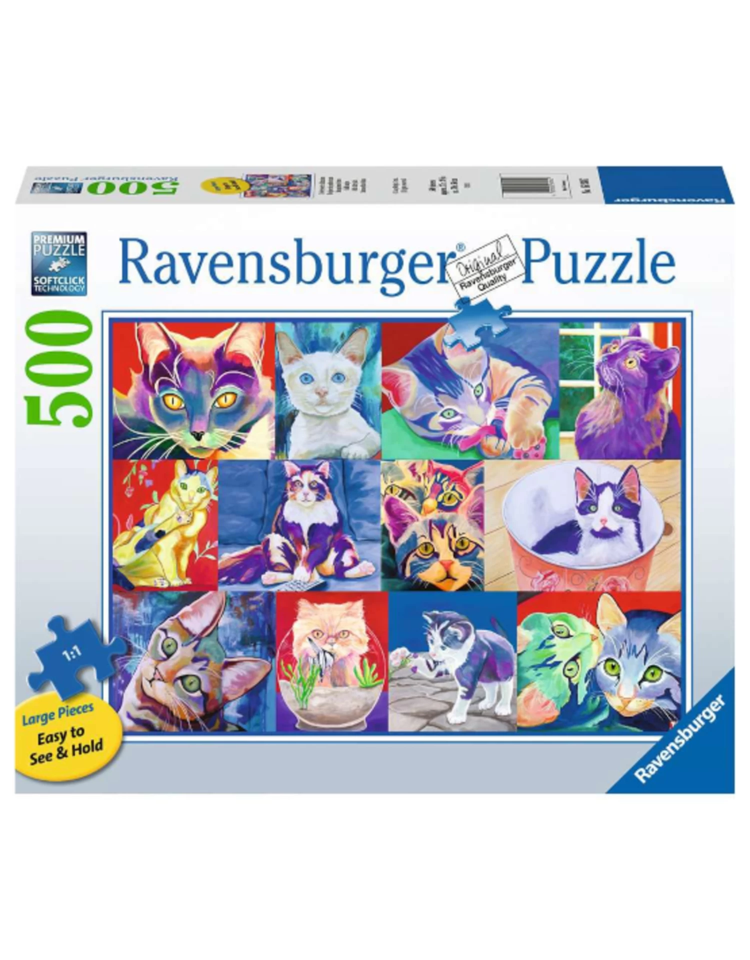 Ravensburger - 500pcs - Large Format - Hello Kitty Cat