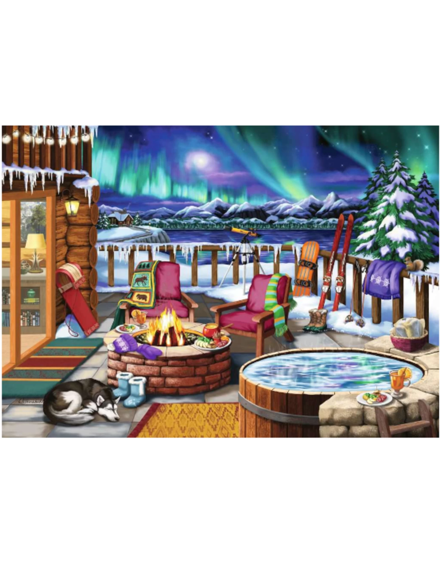 Ravensburger - 500pcs - Large Format - Northern Lights - Image 2
