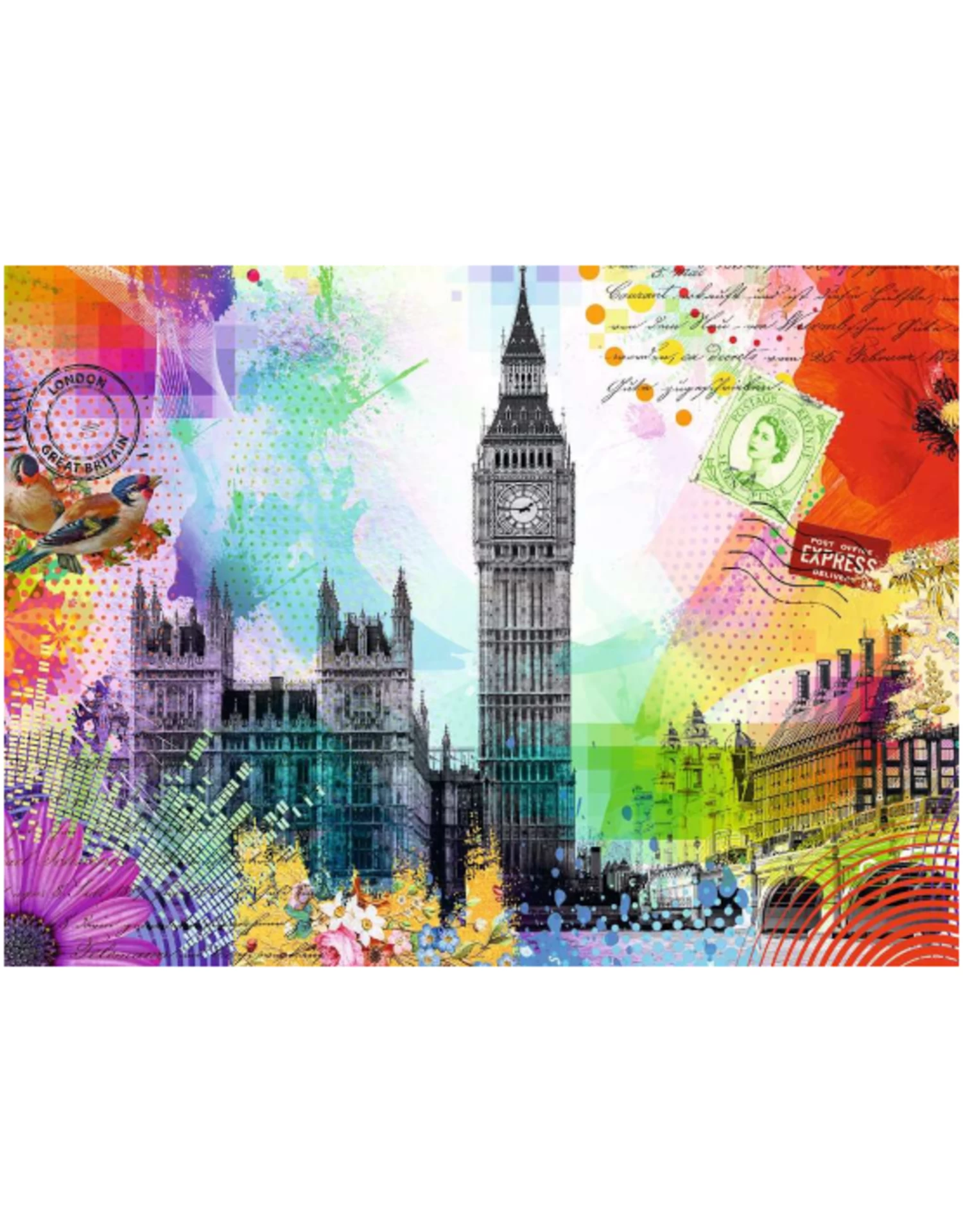 Ravensburger - 500pcs - London Postcard - Image 2