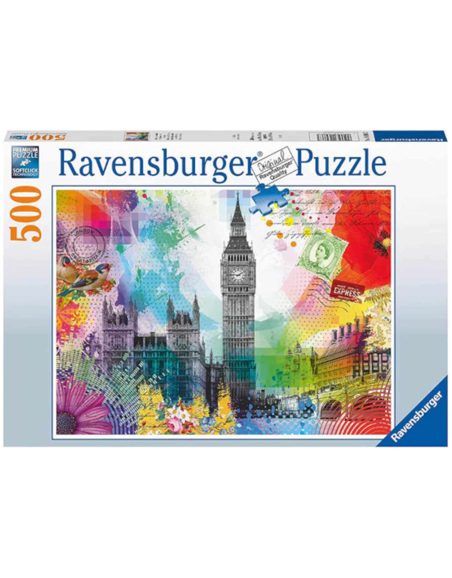 Ravensburger - 500pcs - London Postcard