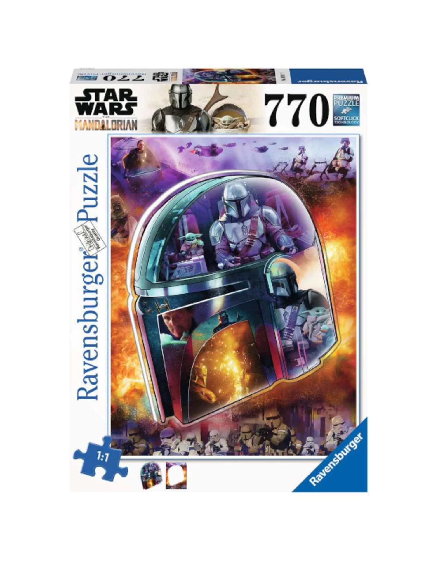 Ravensburger - 770pcs - Large Format - The Mandalorian Helmet