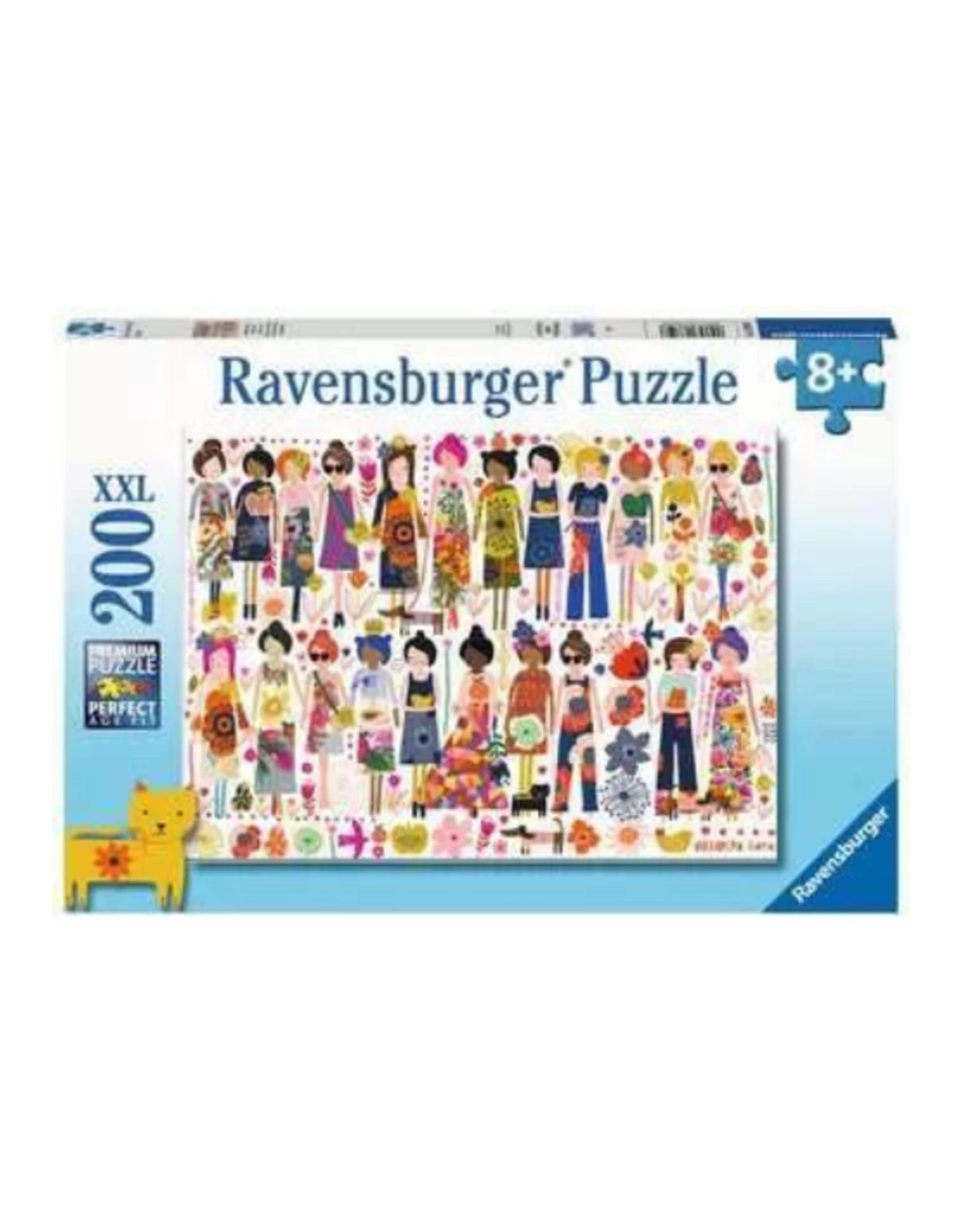 Ravensburger - 8+ - 200 Pcs - Flowers And Friends