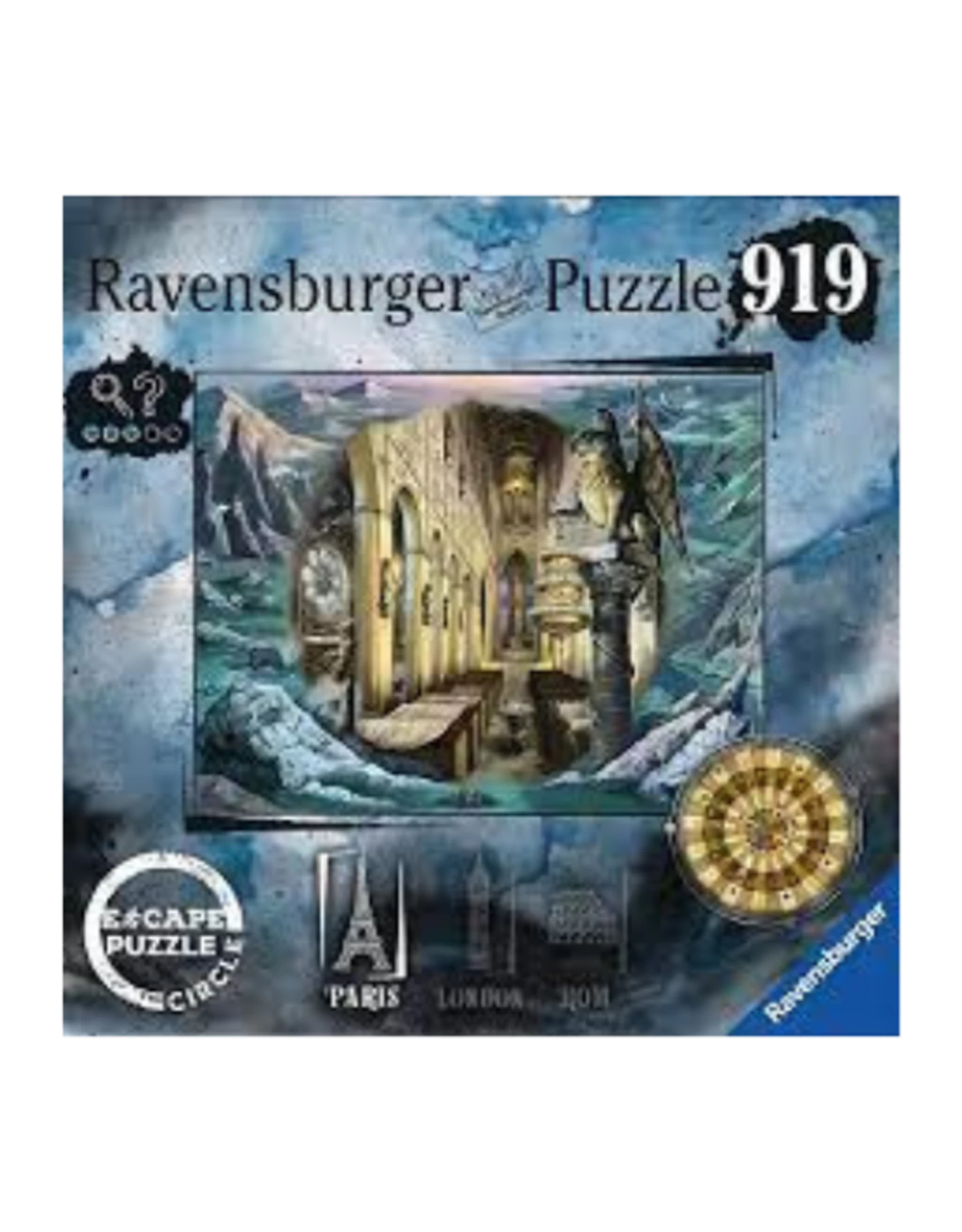Ravensburger - 919 Pcs - Escape Puzzles - The Circle: Paris
