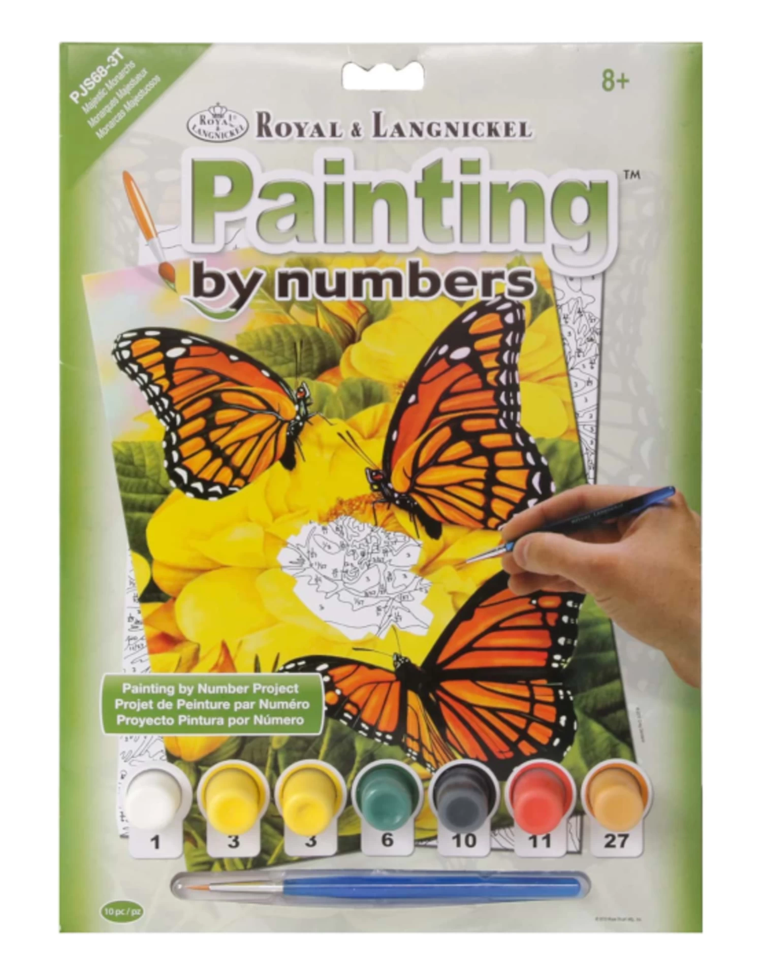 Royal & Langnickel - Paint By Numbers - Majestic Monarchs