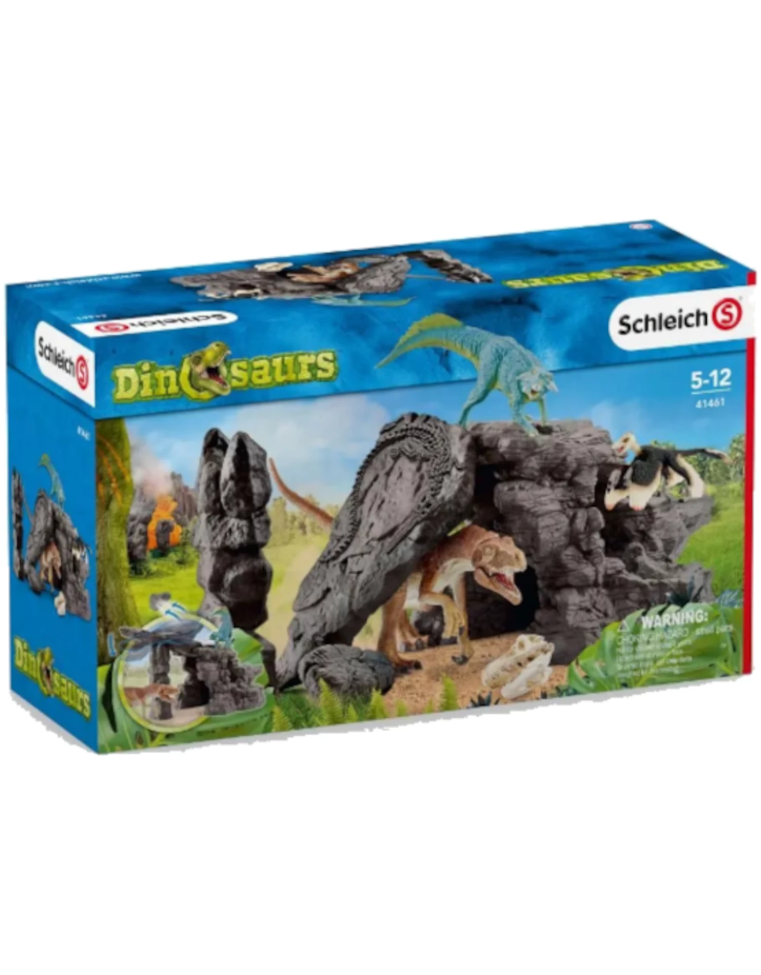Schleich - Dinosaur - 41461- Dino Set With Cave - Image 2