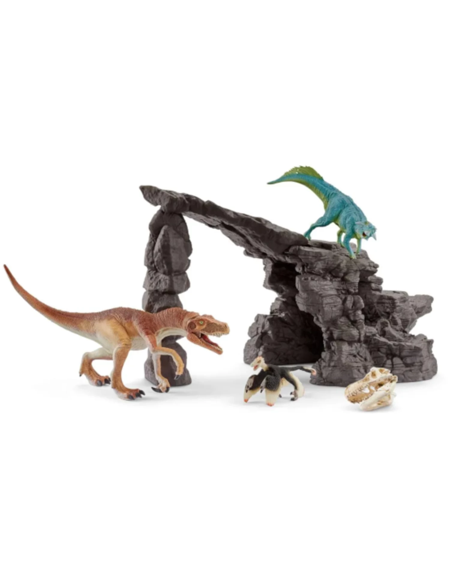 Schleich - Dinosaur - 41461- Dino Set With Cave - Image 3