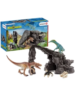 Schleich - Dinosaur - 41461- Dino Set With Cave