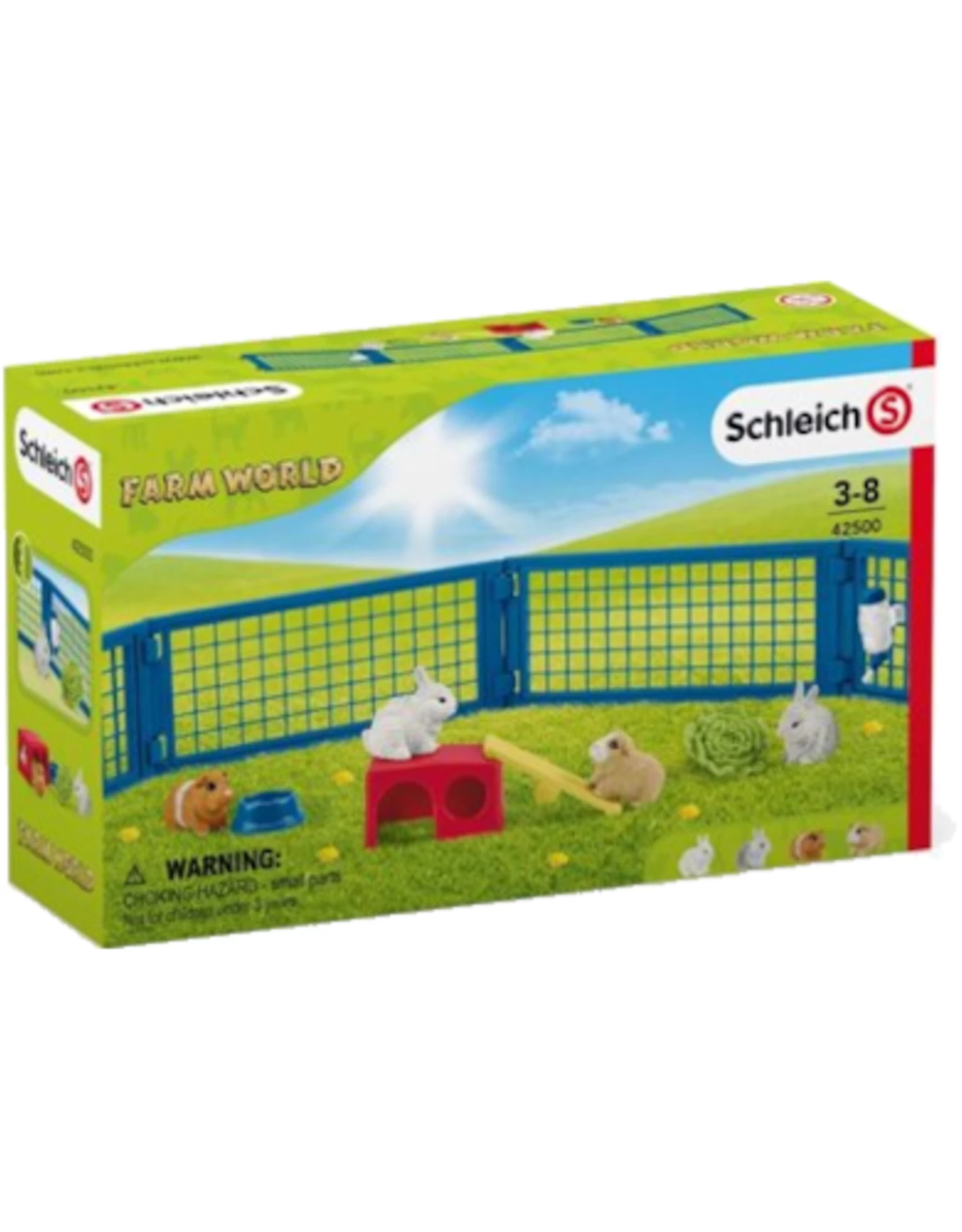 Schleich - Farm World - 42500 - Rabbit And Guinea Pig Hutch - Image 2