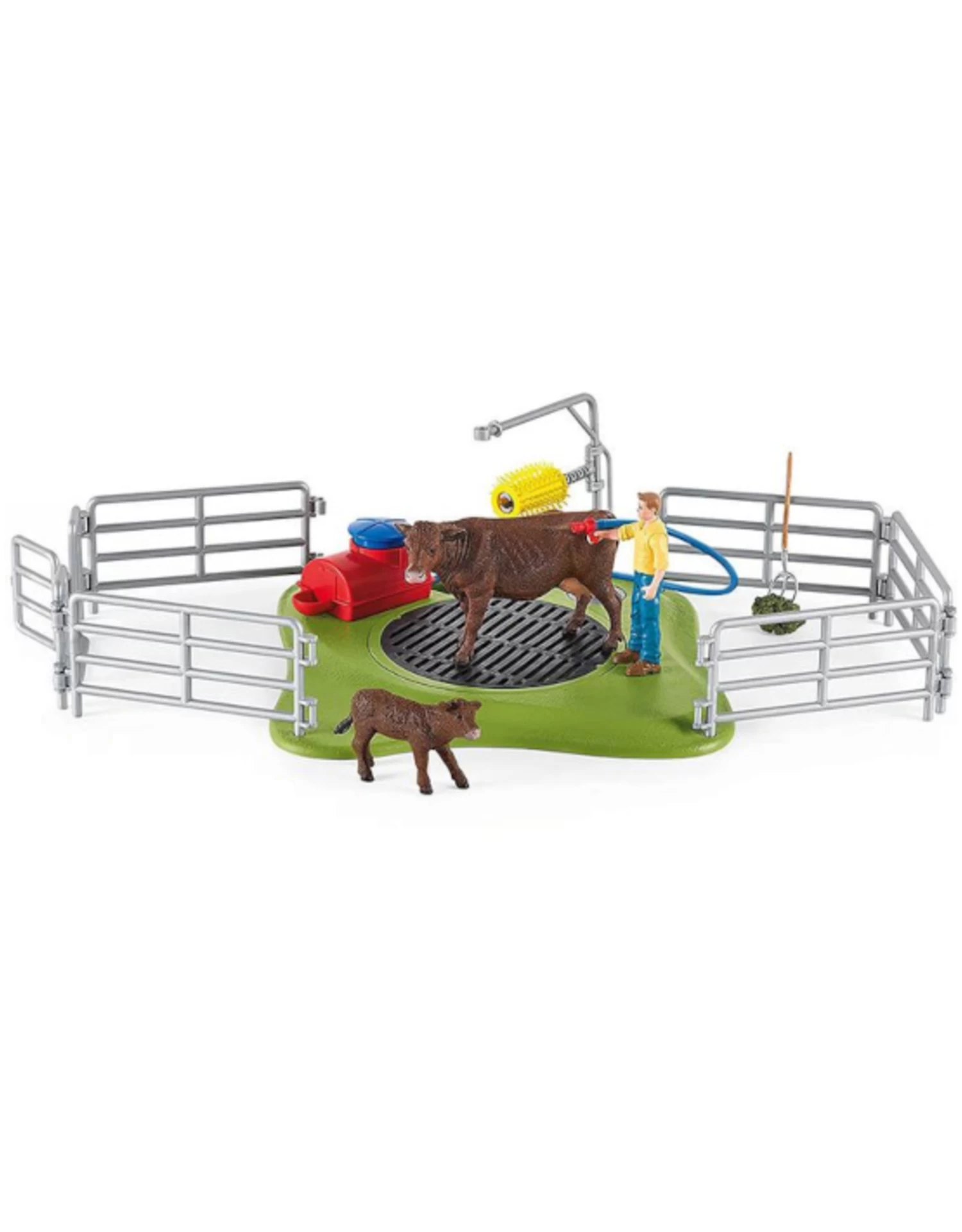 Schleich - Farm World - 42529 - Happy Cow Wash - Image 3