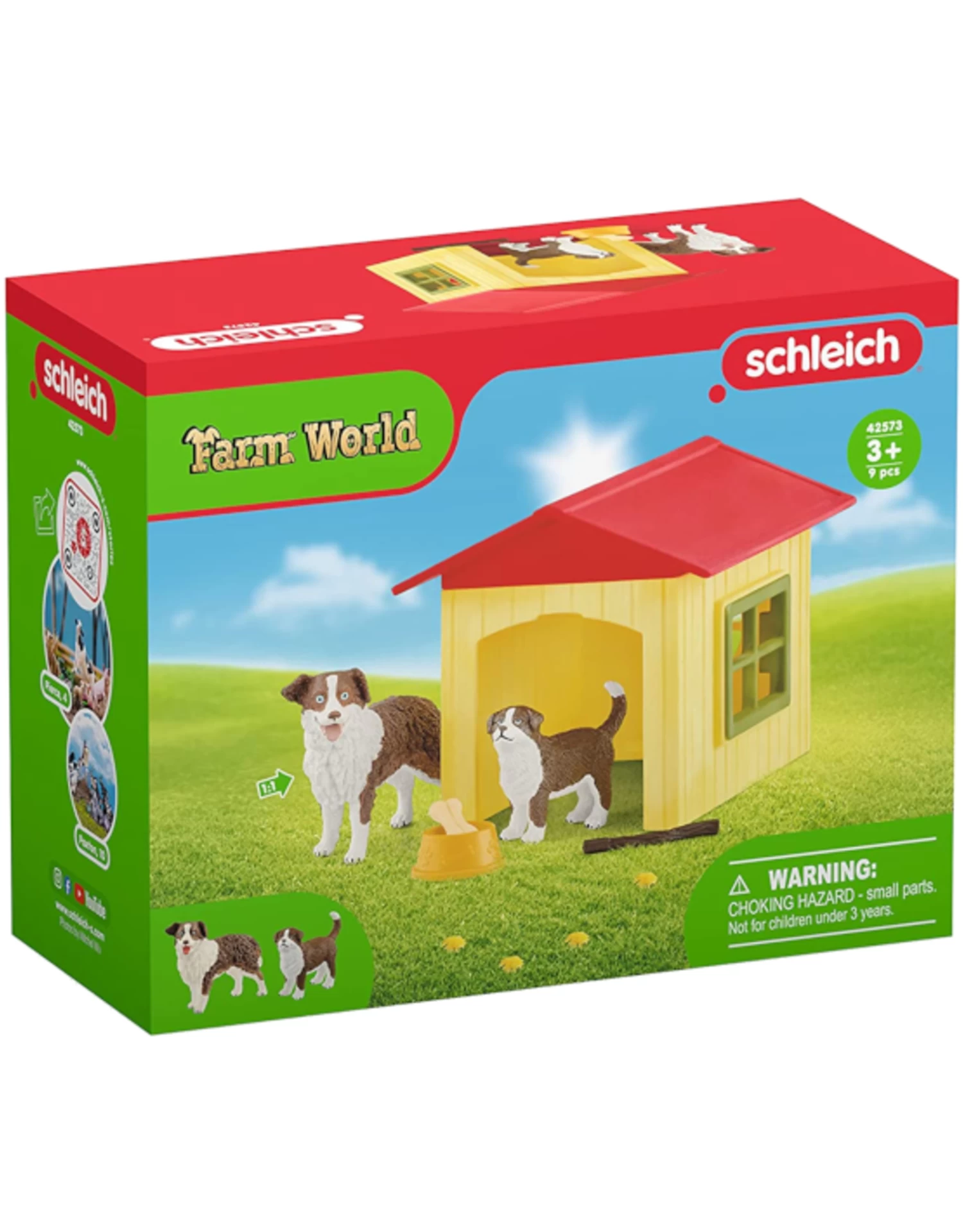 Schleich - Farm World - 42573 - Friendly Dog House