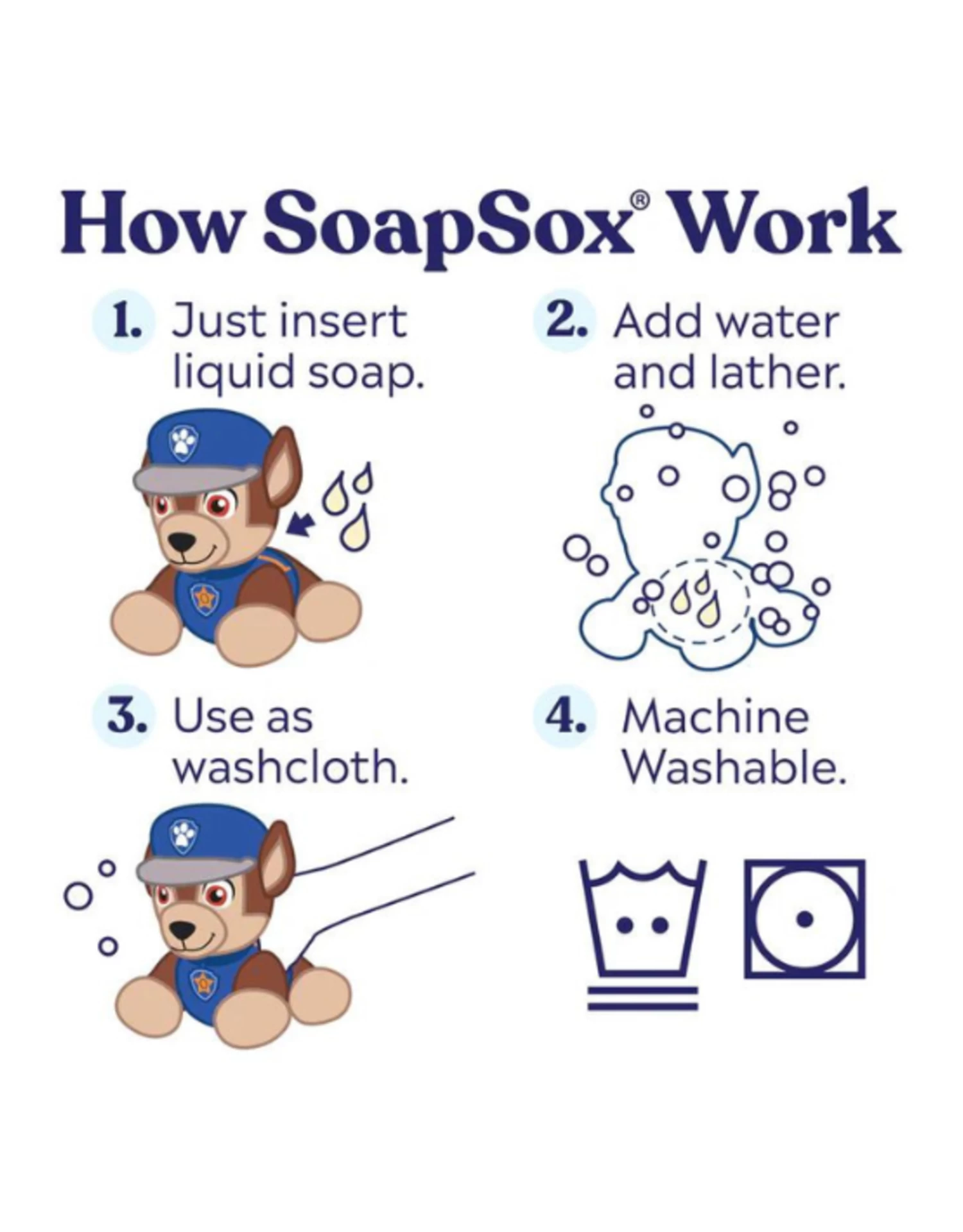 SoapSox - Paw Patrol - Chase - Image 2
