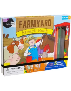 Spicebox - Imagine It! Farmyard Stencils