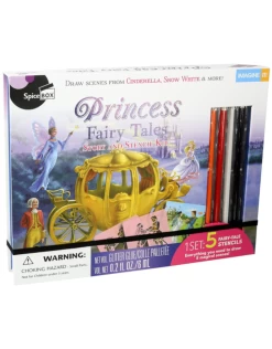 SpiceBox - Imagine It! Princess Stencil Stories