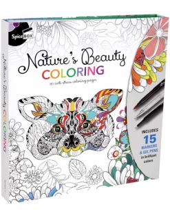 SpiceBox - Sketch Plus Nature's Beauty Coloring